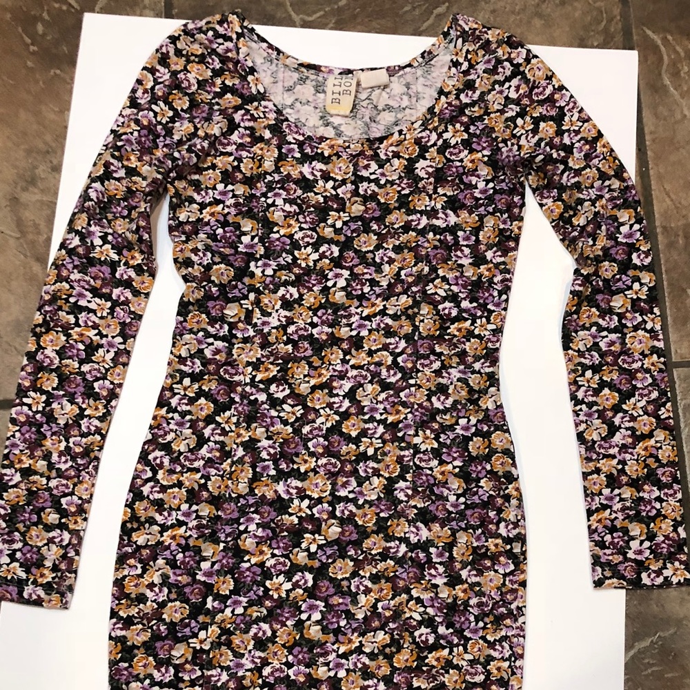 BILLABONG Floral Mini Dress Sz Small